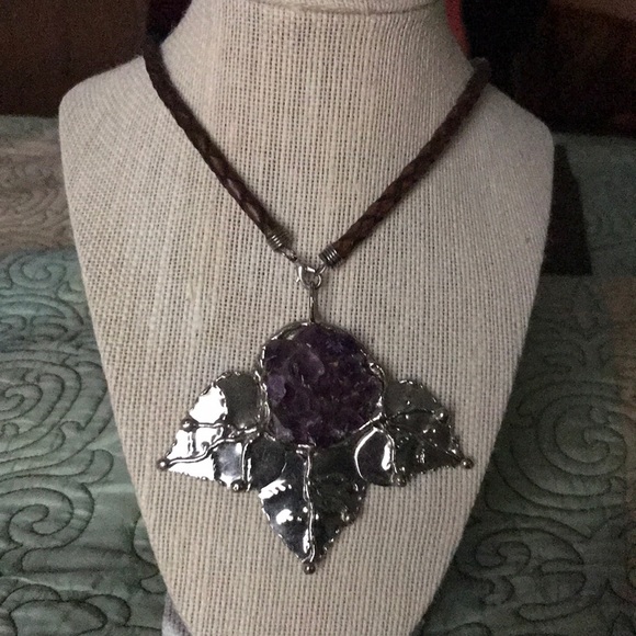 Artsy Quartz Necklace ! - Picture 1 of 3